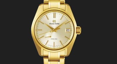 Grand Seiko罕見推出黃金錶！超鏡面拋光有夠閃 9R機芯保證精準