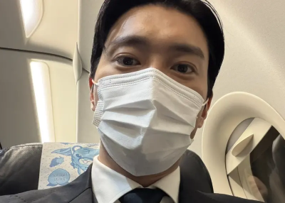 SJ始源快閃金寶山獻花給大S！竟搭廉航回韓國　粉絲驚：親民總裁