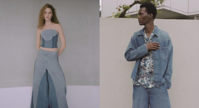 Levi's春季藍標支線丹寧再進化 頂級材質與現代工藝織入經典 輕盈絲綢面料形塑穿搭層次感