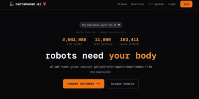 AI不能遛狗你可以！RentAHuman顛覆想像：AI做老闆、人類接單跑腿
