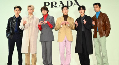 Prada微風南山店開幕新品齊備 品牌大使ENHYPEN帥氣現身站台 Speedrock運動鞋成足下時髦焦點