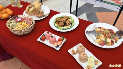 基隆醫院推健康版三牲  傳統拜拜也能健康無負擔