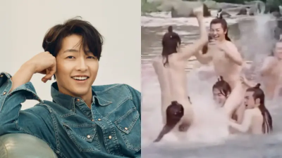 宋仲基不想提的黑歷史「宋慧喬才第2名」　在河邊男男洗澡被挖出