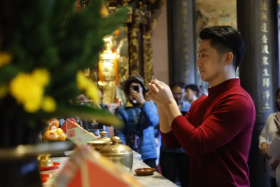 走春行程滿檔！初二沒辦法陪太太回娘家　蔣萬安曝有準備小驚喜