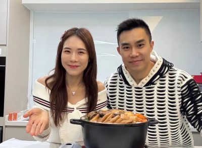 吳申梅當香港豪門媳婦！春節嗑25頭鮑豪華盆菜　樂喊：喫到幸福肥