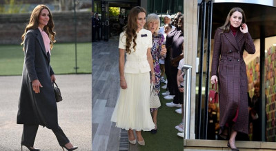 凱特王妃華麗回歸衣櫃大換血！這3種神級配色太高明 優雅更勝黛安娜王妃