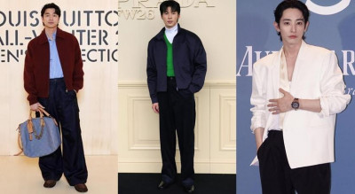 2025「高顏值男神」爆發！許光漢退伍後首飛時裝週、孔劉隨興雅痞帥翻