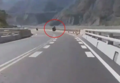 南橫公路驚傳墜橋！騎士疑過彎失控撞護欄　墜17層樓深溪谷身亡