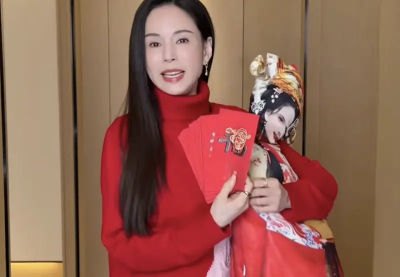 最美小龍女李若彤本命年犯太歲！賀年抱人形抱枕竟被誤認紙紮人偶