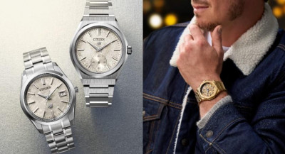 CITIZEN系列腕錶啟動嶄新時刻 The CITIZEN勾勒雄鷹羽翼紋理 Series 8刻劃都會高樓流動光影