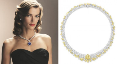 海瑞溫斯頓頂級珠寶玩色演出 匠師巧手詮釋殿堂級工藝美學 珍稀星光黃鑽項鍊構築璀燦夜空