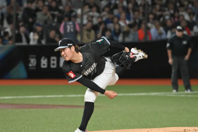 台日交流賽／古林睿煬首局飆3K！第2局挨轟　中華隊0：1落後火腿