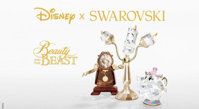 施華洛世奇《美女與野獸》登場！5萬顆水晶打造奢華舞會 燭台茶壺好逼真