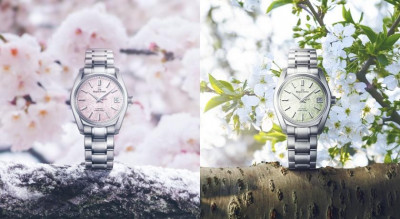 Grand Seiko把櫻花變錶盤！白鈦錶殼輕盈抗磨 高振頻9S機芯確保精準