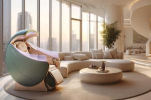 OSIM 5感養身椅貼近真人手感 匯集中日泰三種按摩技法 量身定制深層舒壓精準到位