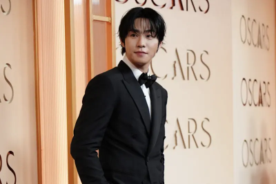 奧斯卡／安孝燮帥登紅毯！《Kpop獵魔女團》搶小金人勢在必得