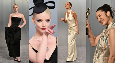 奧斯卡會後派對30套性感戰袍！黛咪摩爾辣秀香肩對決妮可基嫚緊身禮服