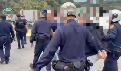 台北少觀所外2少女起衝突　演變8惡煞叫囂談判遭警方強勢壓制