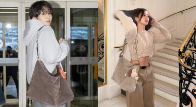 Jisoo、Mingyu私服「撞包」了！同步背Dior新款Diorly一曝光就爆紅