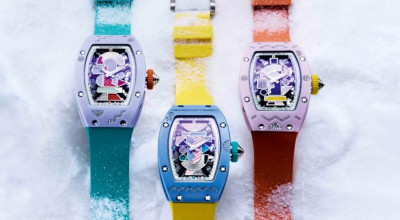 RICHARD MILLE彩色陶瓷系列最終章 RM 07-01限量錶大膽撞色 五級鈦合金打造輕量結構