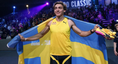 瑞典「撐竿跳之神」蒙多再破世界紀錄！全靠這款超輕量OMEGA海馬助攻