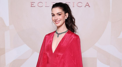 安海瑟薇披千萬珠寶同框金智媛、琵豔卡！牽手燦笑畫面太美全場融化