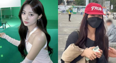 大稻埕捕捉「野生子瑜」巧遇粉絲熱舞TWICE神曲！私服紅帽、名牌包成焦點