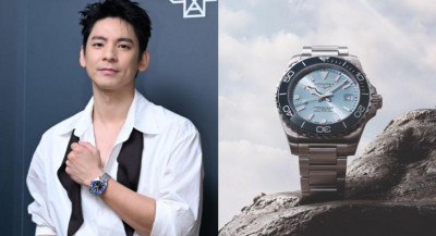 浪琴深海徵服者形塑優雅運動風 首度搭配米蘭鍊帶透氣舒適 錶盤錶圈多彩色選時髦亮眼