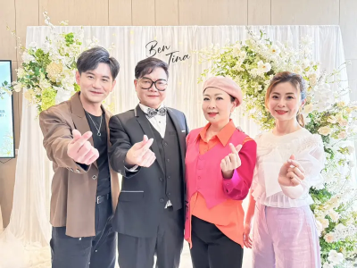 七郎風光嫁女兒！千萬豪宅當嫁妝　淚灑紅毯：我要繼續當女兒靠山