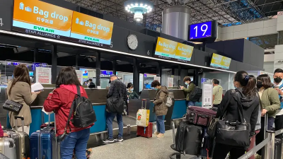 大雷雨轟炸！台南、台中機場暫停地面作業　部分航班恐延誤