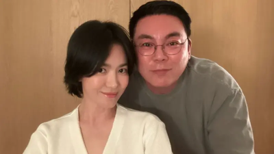 宋慧喬和眼鏡男親密靠頭！他喫女神親手做的飯：我們要幸福一輩子