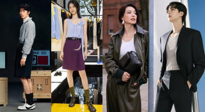 時尚名人一週間》林志玲蕾絲高衩誘惑露蜜腿、舒淇帥氣皮衣變身性感霸總