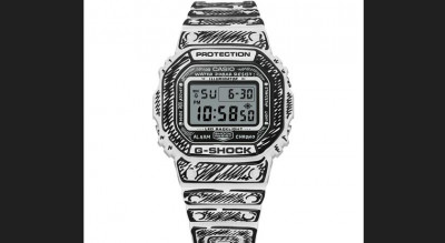 G-SHOCK超人氣方形錶5600變黑白漫畫！隨興塗鴉竟是大師傑作 抽籤開賣