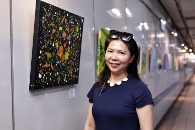 母女攜手作畫！擺脫人生低潮　學會與焦慮共處