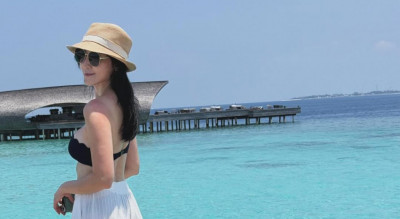 林熙蕾吞了防腐劑？比基尼惹火曲線全曝光 超狂身材完全看不出50歲