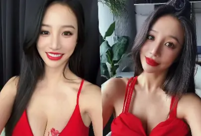 林採緹化身《賭神2》邱淑貞！穿紅裙嘴叼撲克牌　火辣身材包不住