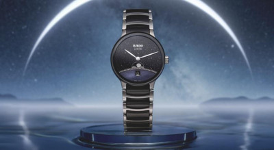 雷達RADO晶萃系列首搭月相功能！高科技陶瓷、鑽石相互輝映 底蓋也奢華