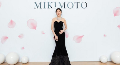 MIKIMOTO頂級珠寶定格花舞瞬間 18K粉紅金花瓣堆疊立體生動 純熟琺瑯工藝揉入絢爛色彩