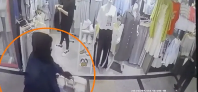 刻意掩蓋身分！中信銀行搶案嫌犯遮臉戴手套　拖行李箱行搶