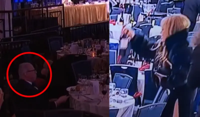 白宮晚宴槍響混亂！他淡定喫沙拉爆紅　有人趁亂拿2瓶酒被拍