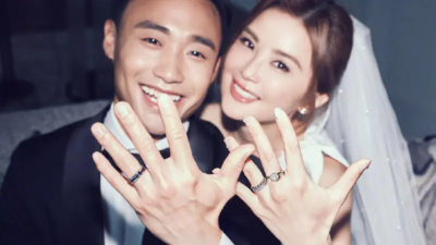 阿Sa才認愛小10歲健身男友　甜曬婚紗照宣布結婚：恭喜你娶我