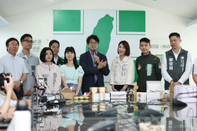台北零食交流會！綠黨部主委稱沈伯洋新市長　籲集中選票支持