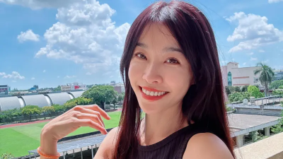 小嫻比基尼福利來了！跪在沙灘上前凸後翹　預告5/2登墾丁音樂會