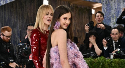 時尚奧斯卡》妮可基嫚牽17歲愛女同登Met Gala！母女甜美同框畫面太美