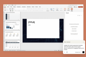 不用被 Copilot 綁架了！Claude 正式進駐 Word、Excel　支援跨 App 操作