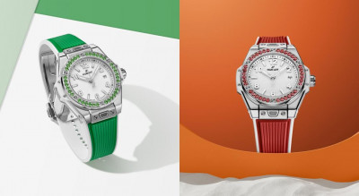 HUBLOT全新女錶玩轉夏日色彩 Big Bang One Click鑲嵌彩虹光譜 Joyful系列果香特調繽紛耀眼