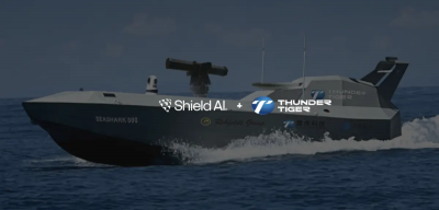 雷虎攜手美國Shield AI　打造海鯊號無人艇「智能大腦」