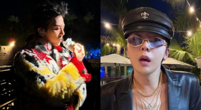 GD權志龍「漁網罩面」登封！網嘆：換別人早翻車