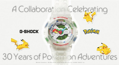 G-SHOCK最霸氣GA110推寶可夢版！歷代角色驚喜登場 錶盒竟是精靈球