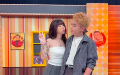 恭喜海產求婚成功！520認愛女友　台上單膝下跪吳宗憲喊不是show